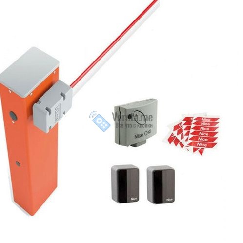 Заказать или купить Комплект шлагбаума со стрелой 4 м Nice WIDEM4KIT1, серия WIDE M