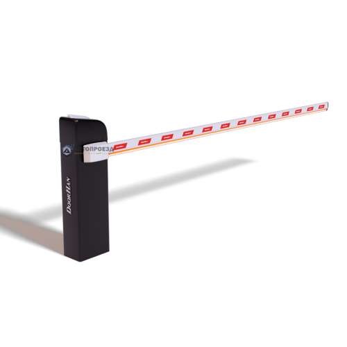 Заказать или купить DoorHan Barrier PRO 4000 LED шлагбаум автоматический 4 м.